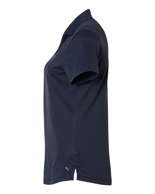 Womens Icon Heather Polo – Detail