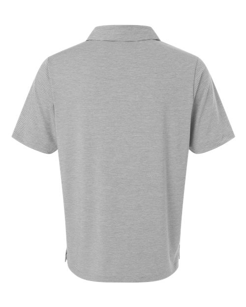 Men's Relay Heathered Stripe Polo – Back