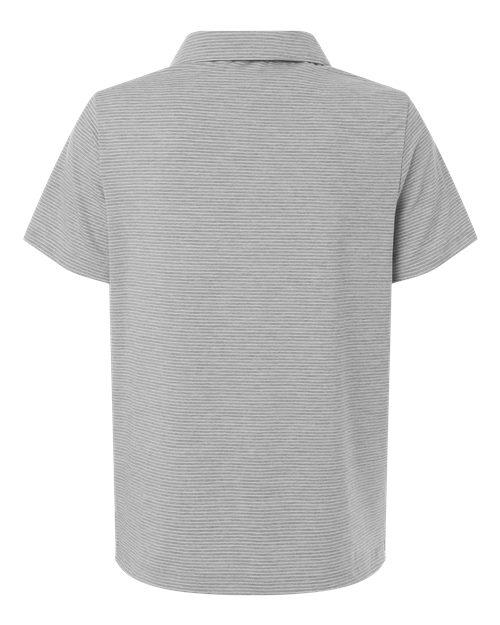 Women's Relay Heathered Stripe Polo – Back