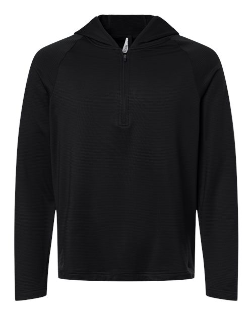 Men's Qualify Quarter-Zip Hooded Pullover – Front
