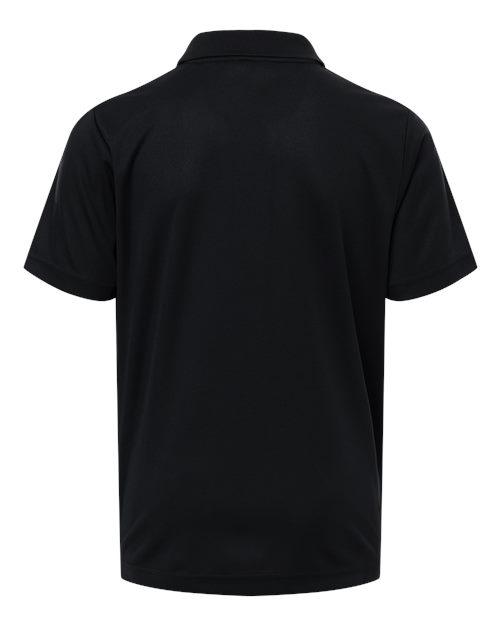 Youth Nova Performance Pique Polo – Back