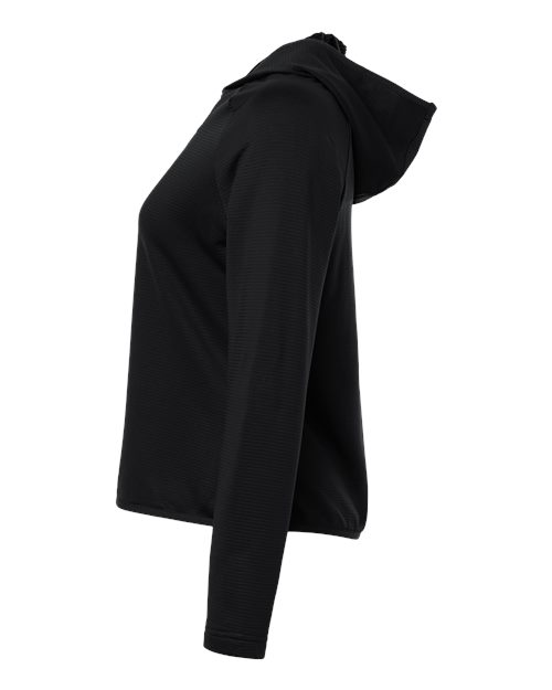 Women's Qualify Quarter-Zip Hooded Pullover – Detail