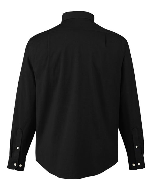 Men's CrownLux Performance® Spencer Poplin Dress Shirt – Back