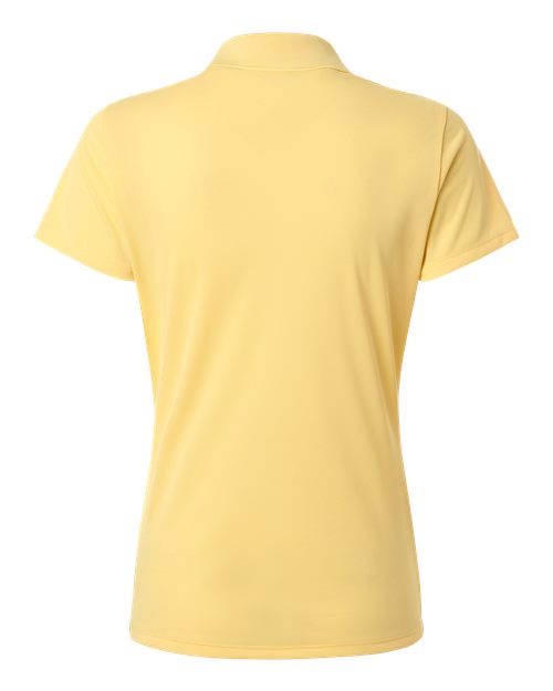 Women's Performance Piqué Polo – Back