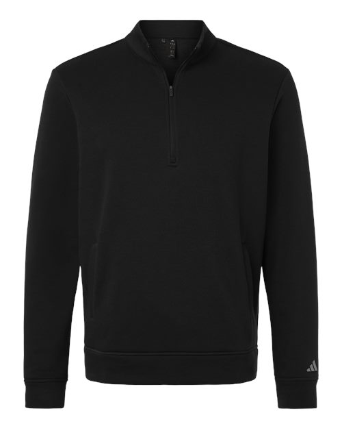 Men&#39;s Elevated Fleece Quarter&#45;Zip Pullover-Adidas