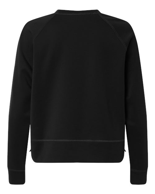 Women's Beyond Side-Snap Crewneck Sweatshirt – Back