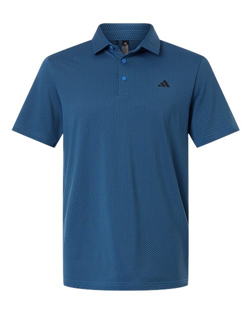 Men's Performance Textured Polo – Front