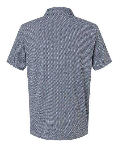 Men's Performance Textured Polo – Back