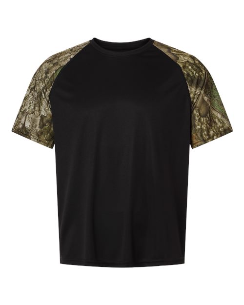 Unisex Realtree® Performance Colorblock T-Shirt – Front
