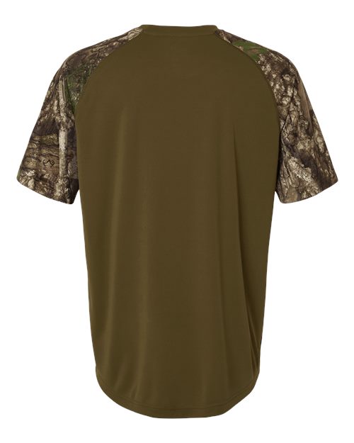Unisex Realtree® Performance Colorblock T-Shirt view 3