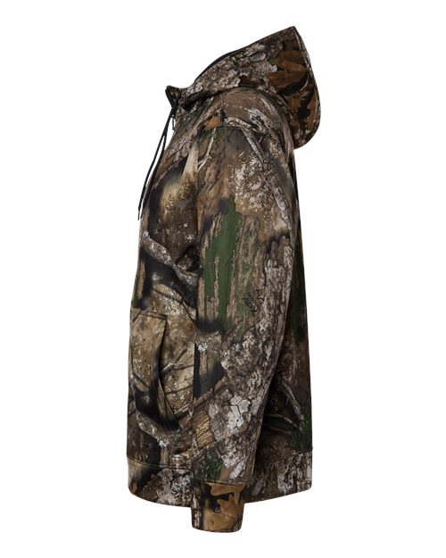 Unisex Realtree® Performance Full-Zip Hooded Sweatshirt – Detail