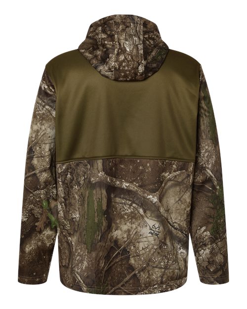 Unisex Realtree® Performance Colorblocked Full-Zip Hooded Sweatshirt view 3