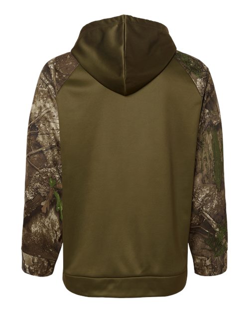 Unisex Realtree® Performance Colorblocked Hooded Sweatshirt view 3