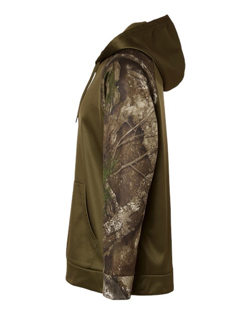 Unisex Realtree® Performance Colorblocked Hooded Sweatshirt view 4