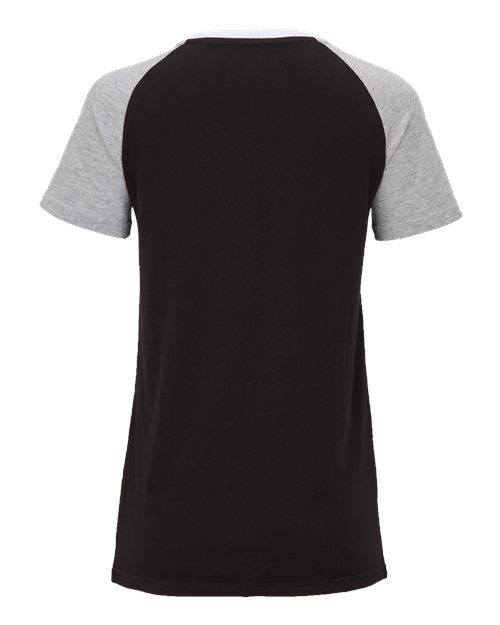 Women's Colorblocked V-Neck T-Shirt