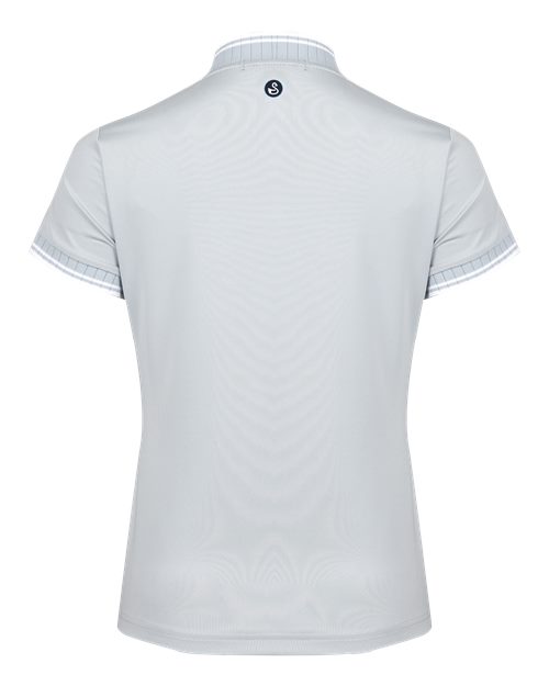 Women's Tara Tipped Polo – Back