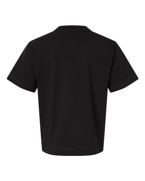 Unisex Heavyweight Cotton Mid-Length Tee – Back