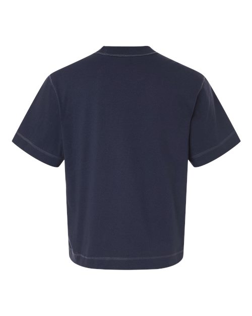 Unisex Heavyweight Cotton Mid-Length Tee