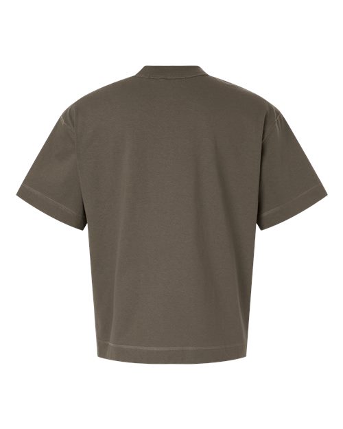 Unisex Heavyweight Cotton Mid-Length Tee