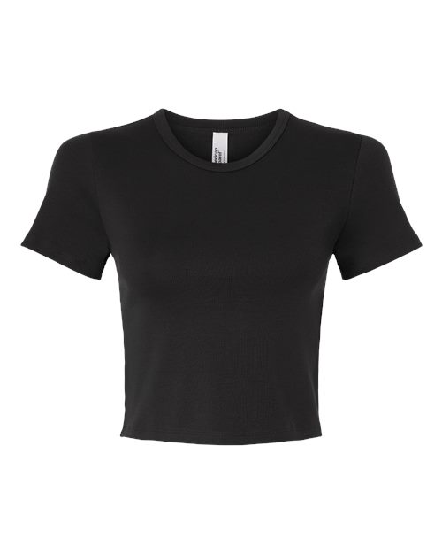 Women's Baby Rib Cropped Tee