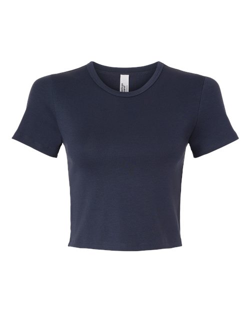 Women's Baby Rib Cropped Tee