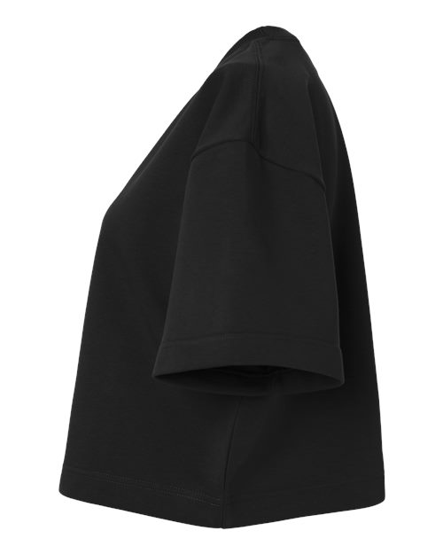 Women's French Terry Mid-Length Boxy Top – Detail