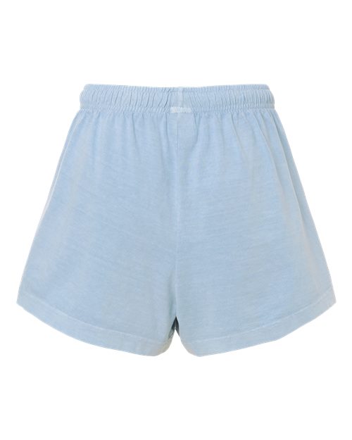 Women's Garment-Dyed Shorts – Back
