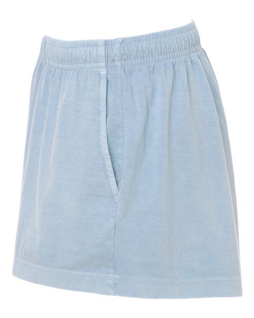 Women's Garment-Dyed Shorts – Detail