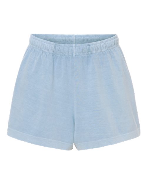 Women's Garment-Dyed Shorts – Front