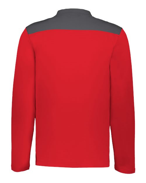 Unisex Sideline Grid Fleece Quarter-Zip Pullover