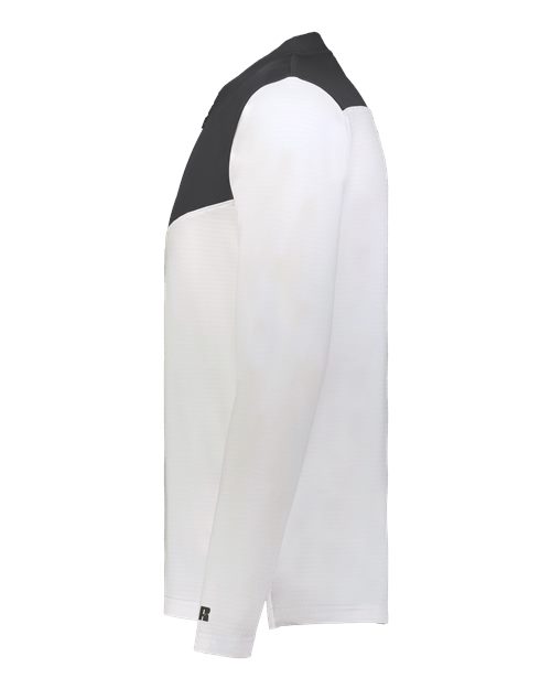 Unisex Sideline Grid Fleece Quarter-Zip Pullover