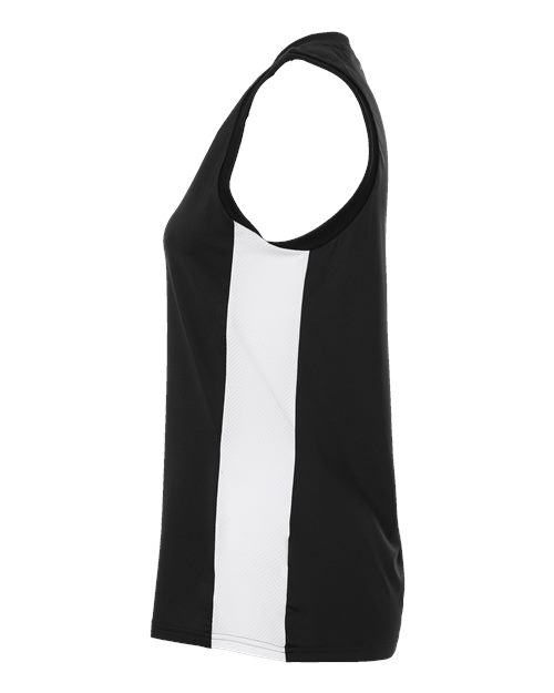 Women's Quickset V-Neck Sleeveless Jersey – Detail