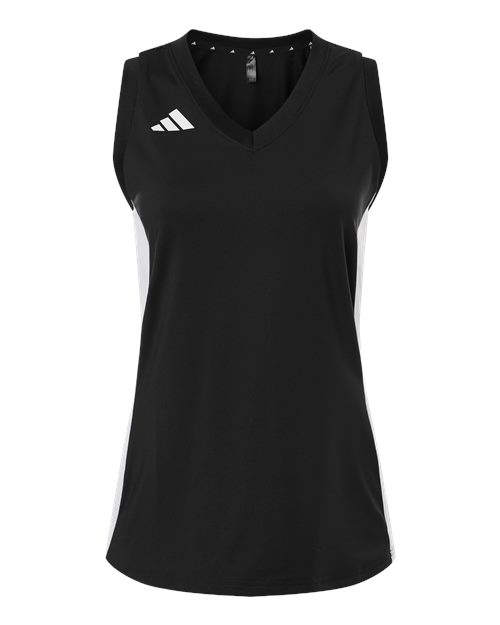 Women's Quickset V-Neck Sleeveless Jersey – Front
