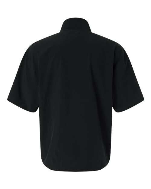 Men's Short Sleeve Quarter-Zip Pullover – Back