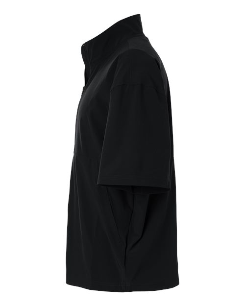 Men's Short Sleeve Quarter-Zip Pullover – Detail