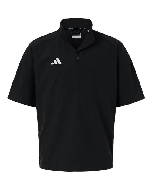 Men‘s Short Sleeve Quarter-Zip Pullover AT505-Adidas