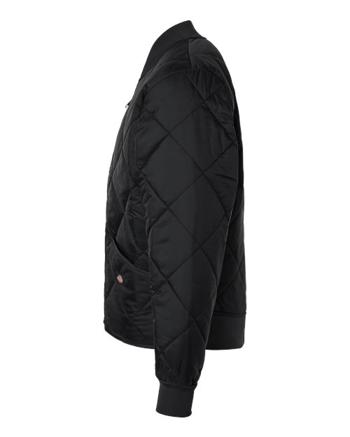 Men's Diamond Quilted Jacket – Detail