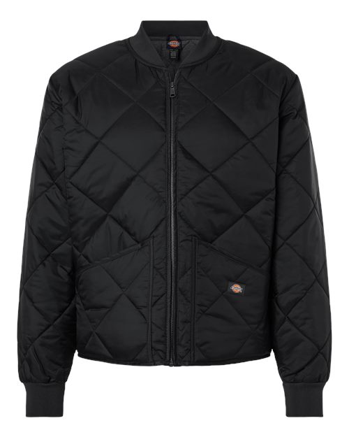 Men's Diamond Quilted Jacket – Front