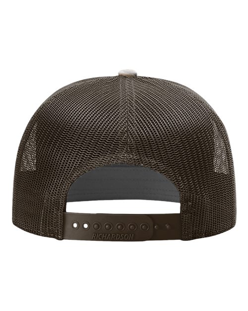 Printed Seven-Panel Trucker Cap