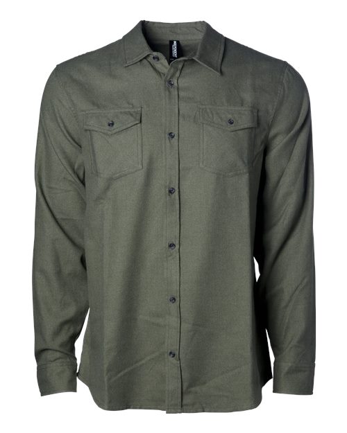 Unisex Flannel Shirt – Front