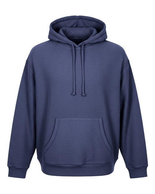 Unisex Corded Pullover Hooded Sweatshirt