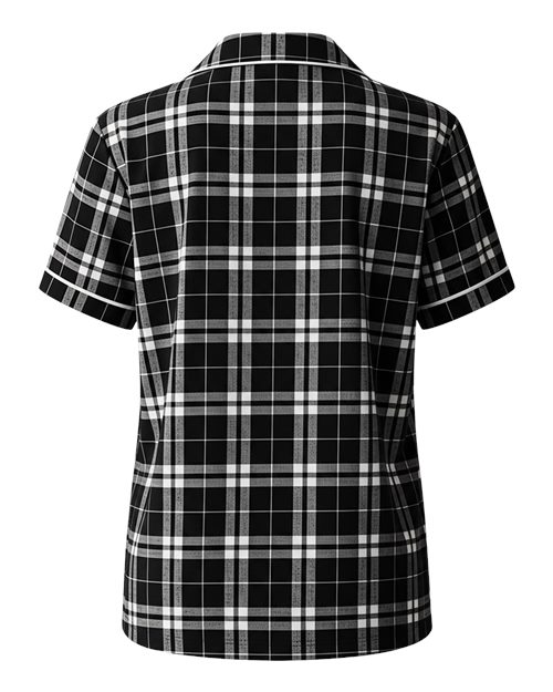 Women's Boxy Flannel Shirt – Back