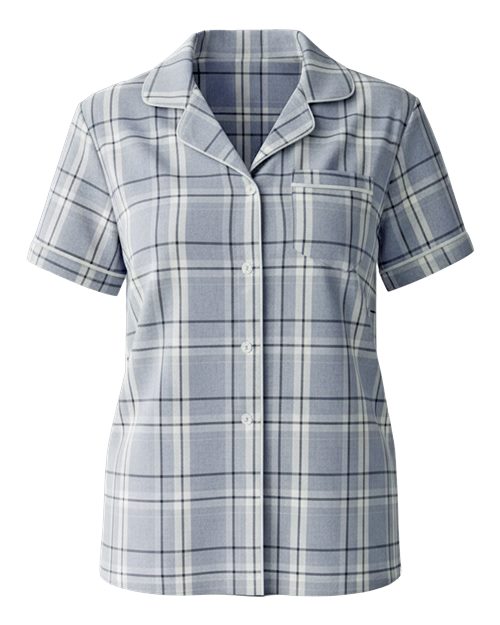 Women‘s Boxy Flannel Shirt BW7101-Boxercraft