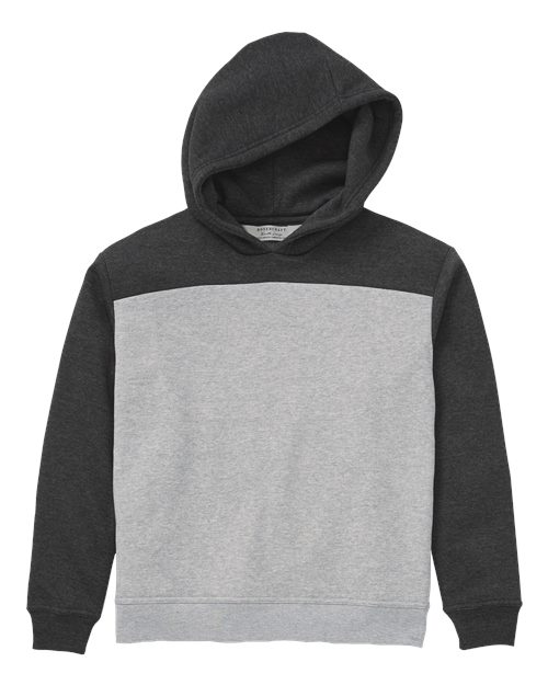 Youth Colorblocked Hooded Sweatshirt – Front