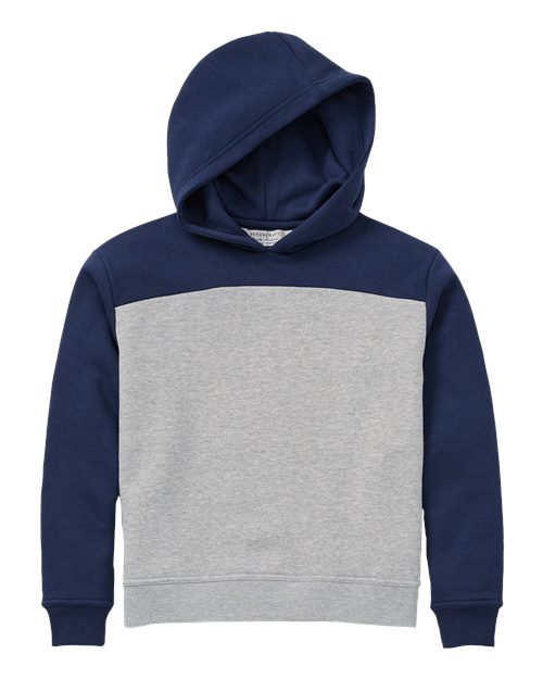 Youth Colorblocked Hooded Sweatshirt