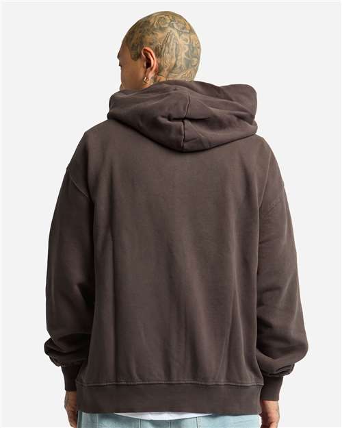 Unisex Max Heavy Fleece Garment-Dyed Full-Zip Hooded Sweatshirt – Back