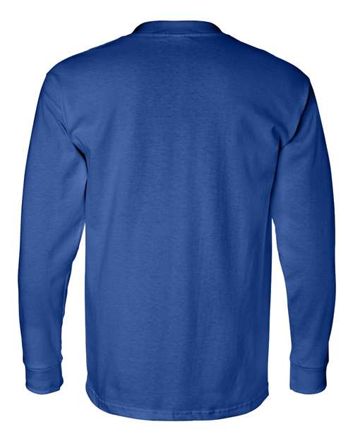 Unisex USA-Made Long Sleeve Pocket T-Shirt