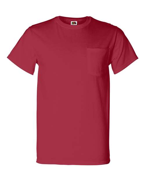 HD Cotton Pocket T-Shirt-Fruit of the Loom