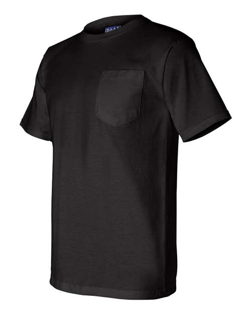 Unisex Union-Made Pocket T-Shirt – Side