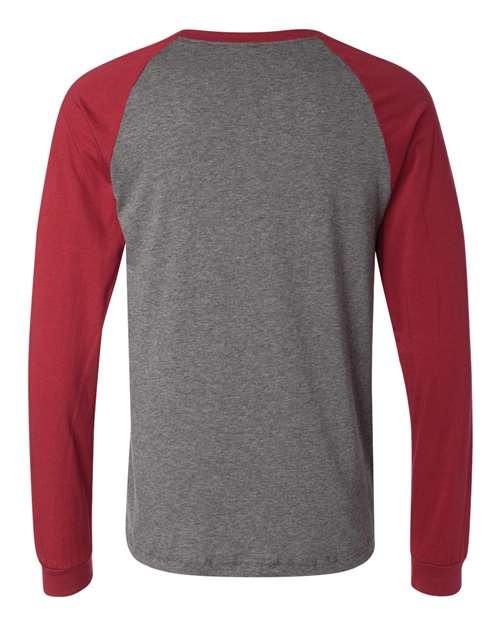 Men's Long Sleeve Jersey Baseball Tee